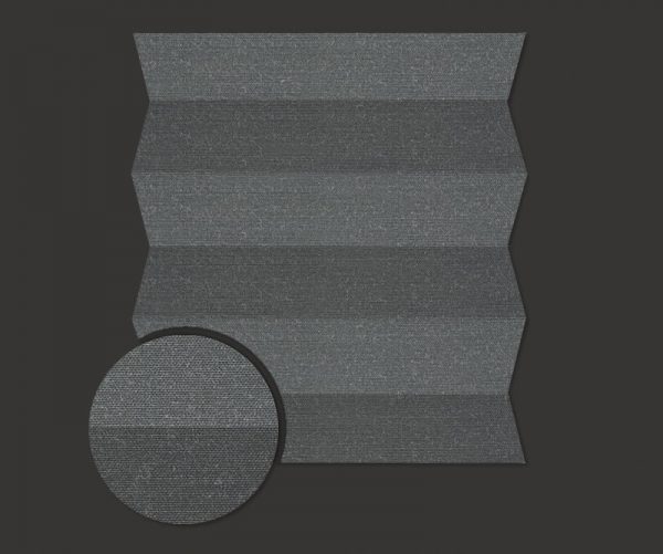 Roleta plisowana Materiał Brix 1108 - ciemny szary